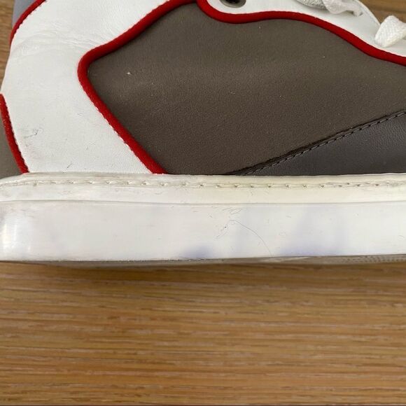 BALENCIAGA-MULTI Colour Panelled Leather High Top - Picture 10 of 16